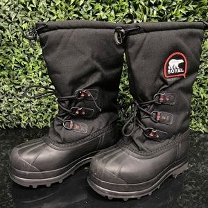 Sorel Black Snow Boots